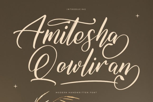 Amitesha Qowliran: A Font for More Recognizable Campaigns