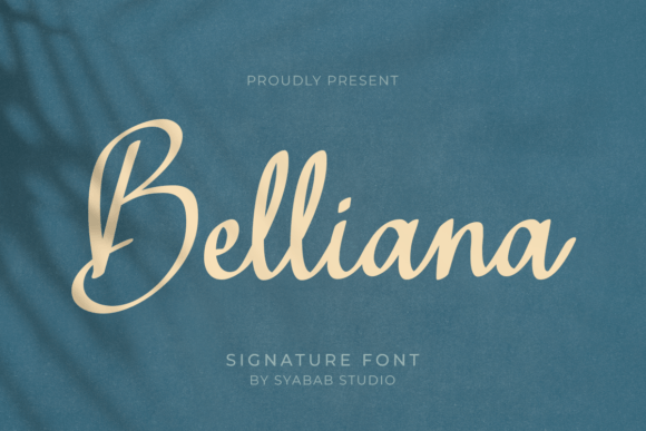 Belliana Font: A Handwritten Touch for a More Human Brand