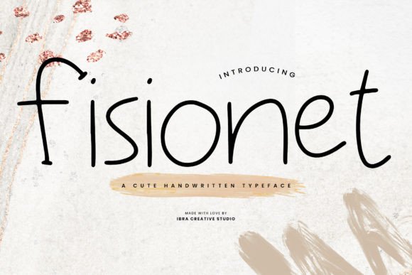 Choosing a Friendly Font: The Cursive Charm of Fisionet