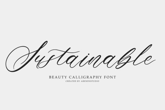 Choosing Sustainable: Our Brand Upgrade with a Beautiful Script Font