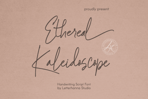 Ethereal Kaleidoscope: A Font for Captivating Digital Campaigns