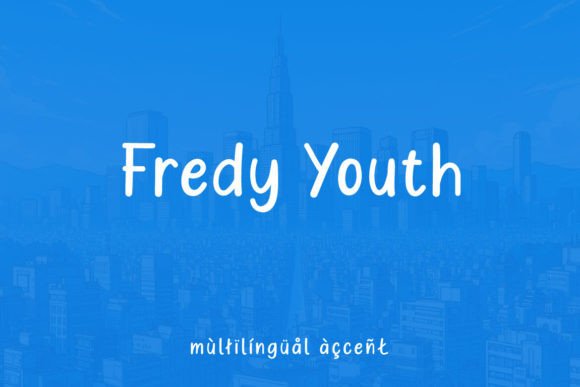 Fredy Youth: A Modern Handwritten Font for Elegant Web Design