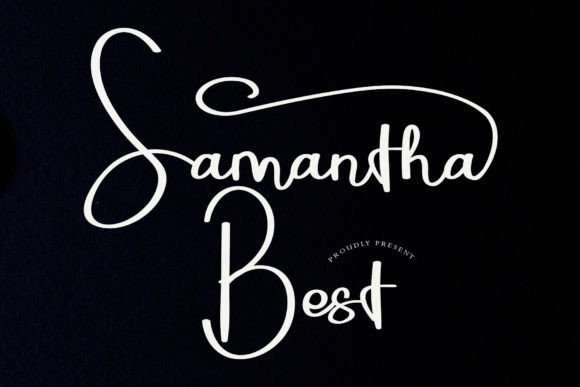 How Samantha Best Font Brings a Modern Touch to Handwritten Branding