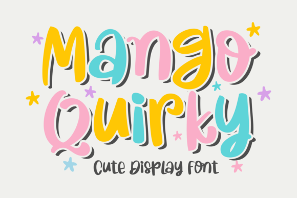 Mango Quirky: A Font for Playful Campaigns
