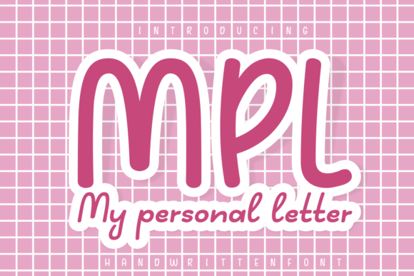 My Personal Letter: A Font That Makes Your Brand Feel Human