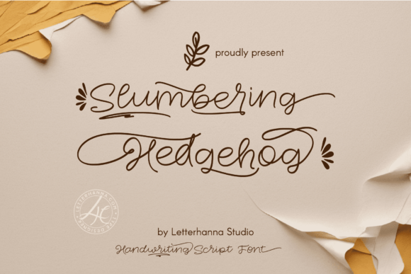 Slumbering Hedgehog Font: The Cuddly Choice for Digital Projects