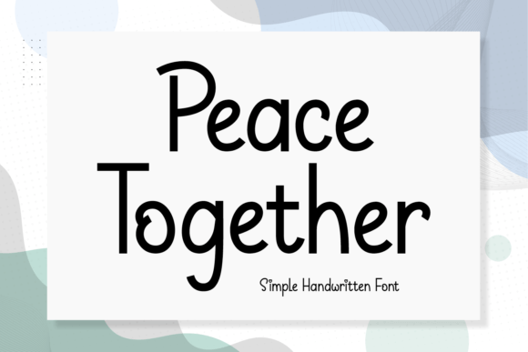 The Peace Together Font in Campaign Design: A Real-World Review