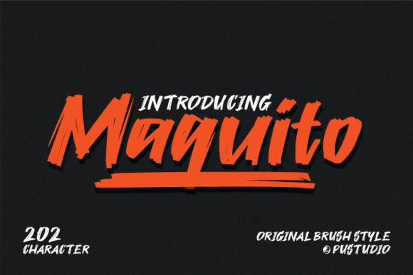 Using Maquito: A Designer’s Real-World Brush Font Test