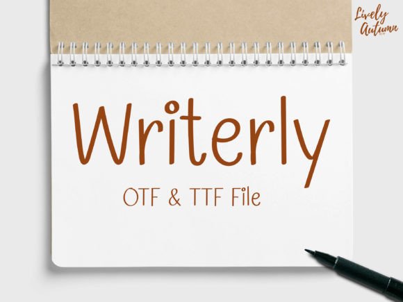 Writerly: A Script Font for Humanizing Digital Campaigns