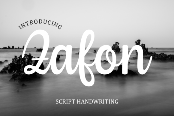 Zafon: The Craft-Friendly Script Font That Elevates Your Projects